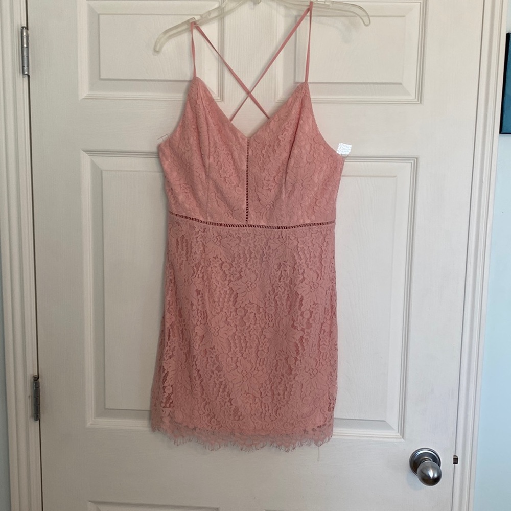 Pink lace Soprano dress! NWT